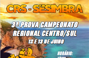 3ª Prova do Campeonato Regional (A e B) Centro/Sul 1/8 TT Combustão